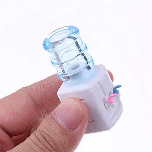 Fityle Plastic 1/12 Dollhouse Miniature Water Cooler Model Living Room Furniture Kitchen Accessories