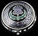 Pill Box in a Scottish Thistle Design
