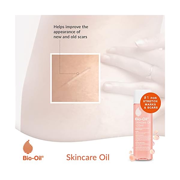 Bio-Oil Skincare Oil - Improve the Appearance of Scars, Stretch Marks and Skin Tone - 1 x 200 ml
