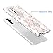 SKYLMW Case for Galaxy Note 10, Shockproof Protection Thin Slim Soft TPU Bumper Protective Cover Cases with Stand & Lanyard Neck Strap for Galaxy Note 10 2019,Marble Clear