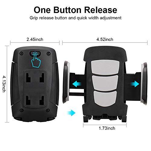 Cup Holder Phone Mount, Cup Phone Holder for Car, Phone Cup Holder for Car 360 Degrees Rotation Car Cradle for iPhone 12 Pro/11 Pro Max/XS/XR/X/8/7, Samsung Galaxy, Moto, etc.