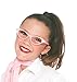 Hip Hop 50's Shop Kids Cat Eye Glasses (Child/Youth, Light Pink)