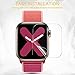 LK 6 Pack Compatible With Apple Watch Series 6 / SE/Series 5 / Series 4 Screen Protector 44mm, (Model No. TW5193), HD Transprent, Bubble Free, Case Friendly