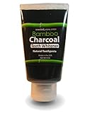 Ultra Concentrated Bamboo Activated Charcoal Toothpaste for All Natural Teeth Whitening