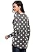 Zeagoo Polka Dot Blouse Long Sleeve Crew Neck Shirt Women Pullover Tops