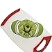 Elbee Apple Corer - Comfortable Grip Apple Slicer - Quality Stainless Steel Blade Makes 8 Slices