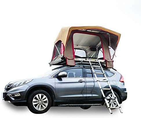 Outdoor Tent, SUV Car Automatic Roof Tent, Self-Driving Tour 2 People Quickly Open Hard Shell Camping Tent - Car Equipment
