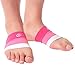 Premium Arch Compression Sleeves 1 Pair Perfect Option to Our Plantar Fasciitis Socks – for Plantar Fasciitis Pain Relief and Treatment for Everyday Use with Arch Support (PinkPinkWhite, Small)thumb 3