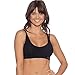 Boody Women's Padded Shaper Bra - Womens Pullover Bra with Removable Padding, Seamless Bras for Women - Padded Bralettes for Women with Support, Bamboo Viscose for All-Day Comfort - Black, X-Large