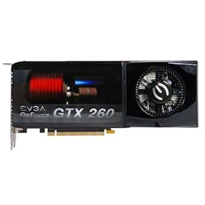 EVGA nVidia GeForce GTX260 Core 216-55nm Superclocked 896 MB DDR3 2DVI PCI-Express Video Card 896-P3-1257-AR Click Here