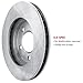 R1 Concepts Front and Rear Brakes and Rotors| Hardware Included| Front and Rear Ceramic Brake Pads and Rotors Kit| Fits 2011-2016 Hyundai Elantra