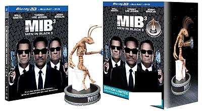 Men in Black 3 : Edition spéciale Fnac (Blu-Ray + Blu-Ray + DVD, inclus une statuette Extraterrestre)