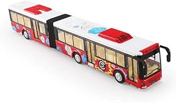 Sita Ram Retails- Kids Metal Die-Cast Luxury Pull Back Double Decker London Bus with Light and Music, 3 Years(Multi Colour- Colour May Vary)