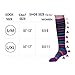 Compression Knee High Socks for Women with Firm Medical Grade(20-30 mmHg), Fits for Nurse, Pregnancy, and Varicose Veins( 2 Pairs)