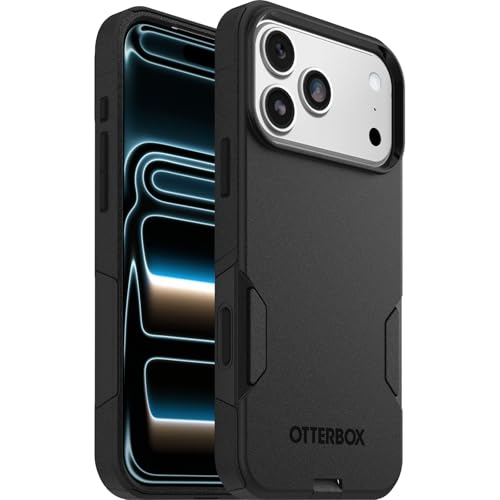 OtterBox Commuter MagSafe Hülle für iPhone 17 Pro Max, Schwarz