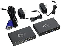 SIIG USB VGA KVM Console Extender Over CAT5 (CE-KV0511-S1)