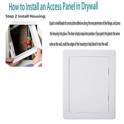 Sgoot Reinforced Access Panel for Drywall Plastic Hinged Access Doors