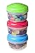 Sistema 3 x 4.39-Ounce Mini Bites To Go Containers, 2-Pack (6 Container in Total)