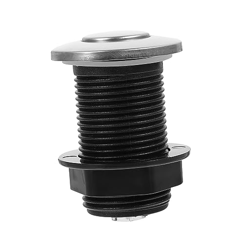 WOONEKY Garbage Disposal Air Button Replacement Stainless Steel Button for Bathtub Air Switch Compatible Trash Disposal Accessories
