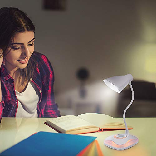 5 Gooseneck+Adjustable+Brightness+Rechargeable+Eye+Caring