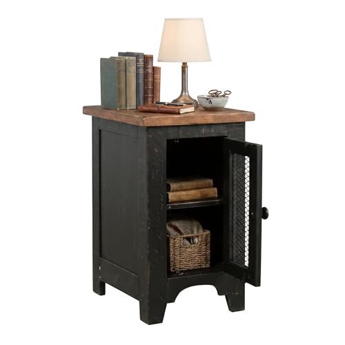 Signature Design by Ashley Valebeck Chair Side End Table Black/Brown