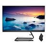 2021 Newest Lenovo 23.8″ FHD Non-Touch All-in-One Desktop Computer, Intel Pentium Gold G6400T Processor 3.4 GHz, 16GB RAM, 128GB PCIe SSD + 1TB HDD, Webcam, WiFi, DVD, Win 10 Home + Microfiber Cloth