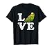I Love My Budgie T-Shirt | Parakeet Budgerigar Graphic Tee T-Shirt
