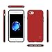 iPhone 8 iPhone 7 Case, Patchworks ITG Level Case in [Red] Rough Side Texture Grip Drop Protection Anti-Fingerprint Matte Surface Slim Fit Solid Case for iPhone 8 (2017) iPhone 7 (2016)