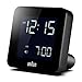 Braun BNC009BK Digital Quartz Alarm Clock