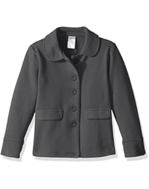 Toddler Girls' French Terry Pea Coat