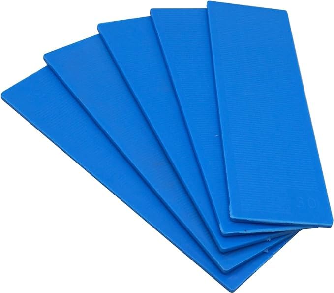 View 1 of 1/16" (2 mm) Plastic Glazing Blocks Glazing Frame Spacer Door Window Frame Packers