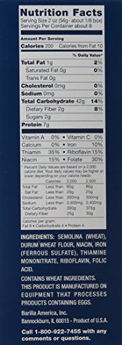 1 Barilla+Pasta+Farfalle+16+Ounce