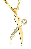 Xusamss Fashion Barber Titanium Steel Scissors