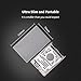 SSK Aluminum USB3.0 to SATA 2.5” External Hard Drive Enclosure Adapter, Ultra Slim Hard Disk Case housing for 2.5 Inch 9.5mm 7mm HDD and SSD, UASP SATA III Supported