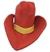 Novelty Giant Jumbo Foam Cowboy Hat (Red)
