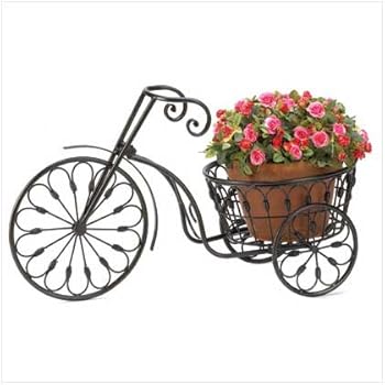 Summerfield Terrace Nostalgic Bicycle Home Garden Decor Iron Plant Stand