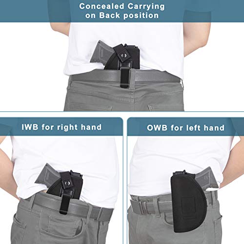 Vemingo Concealed Carry Holster Fits Most Pistols Inside or Outside