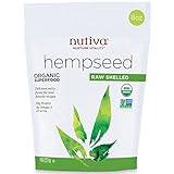 NUTIVA HEMPSEED,OG2,SHELLED, 8 OZ