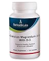 Rx Health Labs Calcium Magnesium 2:1 w/ Vitamin D3 & Boron - 120 Capsules supports the health of the musculoskeletal and nervous systems