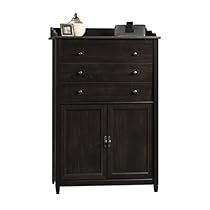 Sauder Edge Water Smartcenter Secretary Estate, Black