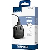 INSIGNIA RCA to HDMI Converter, 1080P RCA Composite Audio Video AV Converter Adapter Supporting PAL/NTSC for TV/PC/ PS3/ STB/