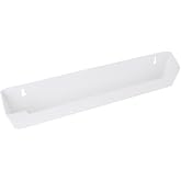 Hardware Resources 14" Slim Depth Plastic Tip-Out Tray for Sink Front