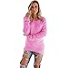 Mallcat Womens Casual Solid Jumper Sweaters