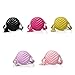 Pinky Family Girls Purse Round Princess Crossbody Shoulder Bag Great Girls Birthday Gift 5 Colors