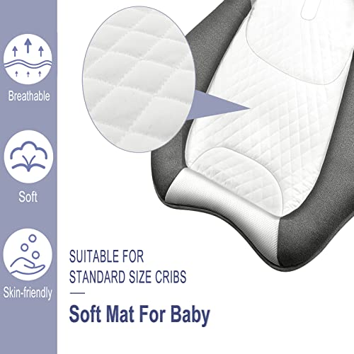 Baby Breathing Monitor, Smart Baby Monitors with Mat Tracks Baby's