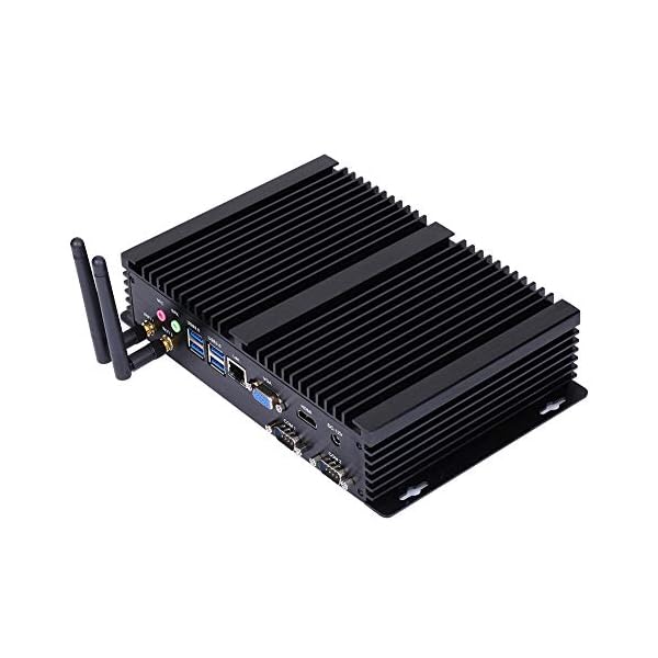 HUNSN-Fanless-Industrial-Computer-IPC-Mini-PC-Windows-10-ProLinux-Ubuntu-Intel-Quad-Core-I7-8565UIM03-AC-WiFiBT40VGAHDMILAN2COM-RS2323USB204USB30-32G-DDR4-RAM256G-SSD HUNSN Fanless Industrial Computer, IPC, Mini PC, Windows 11 or Linux Ubuntu, Intel I7 8550U 8565U 8665U, IM03, VGA, HDMI…