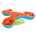 Outward Hound 41015 Triple Treater Totter Dog Toys, Large, Red