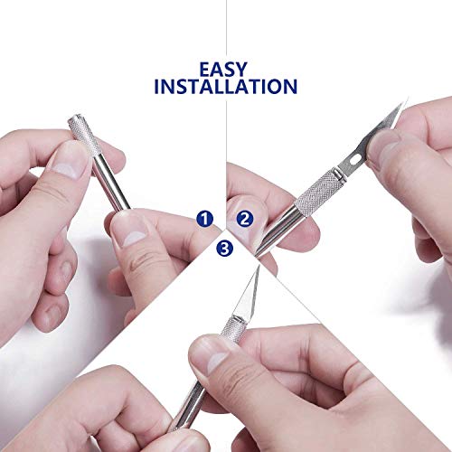 image for GUGUGI CARTINTS Hobby Knife Wrapping Paper Cutter Vinyl Felt Edge Sque