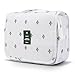 Mossio Hanging Toiletry Bag - Large Cosmetic Makeup Travel Organizer for Men & Women with Sturdy Hook