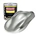 Restoration Shop - Sterling Silver Metallic Acrylic Enamel Auto Paint - Gallon Paint Color Only - Professional Single Stage High Gloss Automotive, Car, Truck, Equipment Coating, 2.8 VOC
